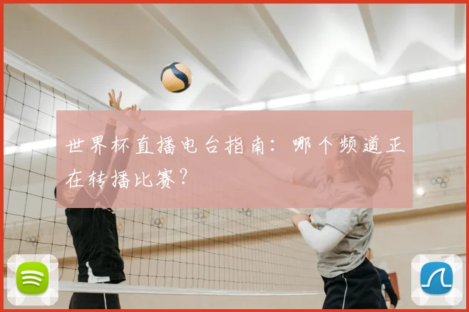 世界杯直播电台指南:哪个频道正在转播比赛?