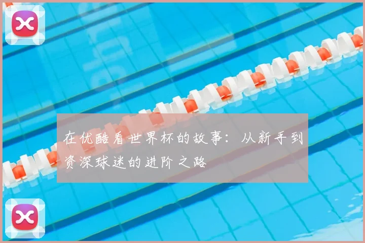在优酷看世界杯的故事：从新手到资深球迷的进阶之路