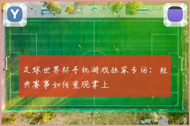 足球世界杯手机游戏独家专访：经典赛事如何重现掌上